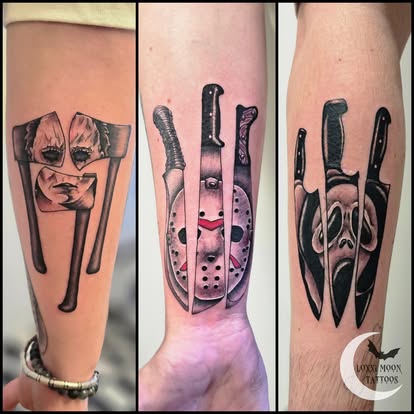 Horror film icons sleeve